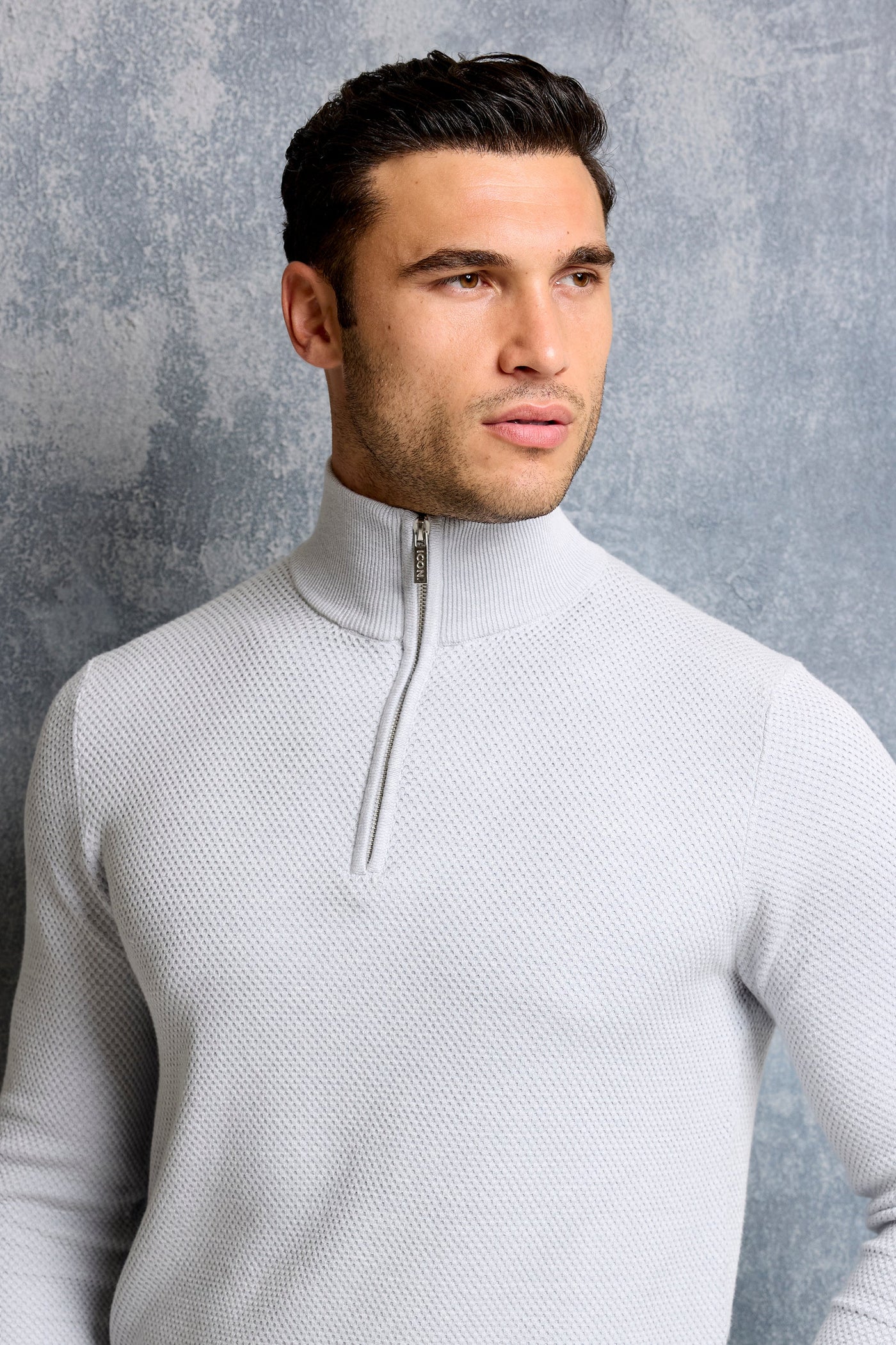 THE FABIO HALF ZIP SWEATER