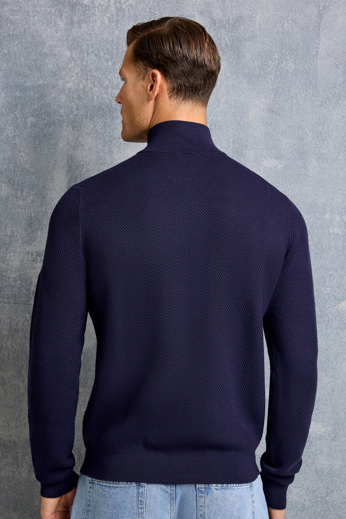 THE FABIO HALF ZIP SWEATER