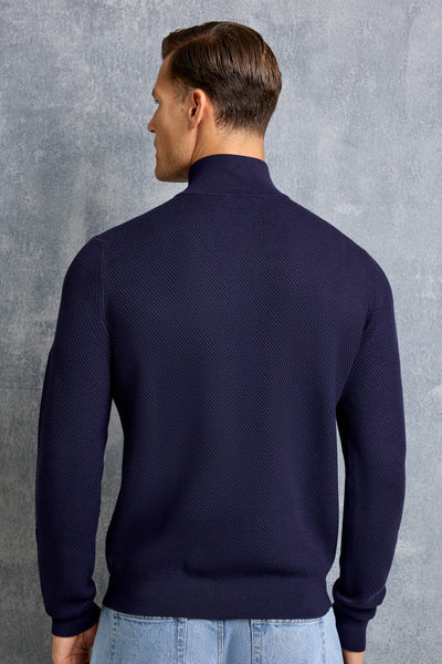 THE FABIO HALF ZIP SWEATER